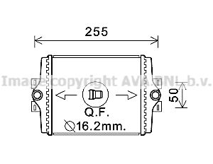 AVA QUALITY COOLING Радиатор, охлаждение двигателя BW2450